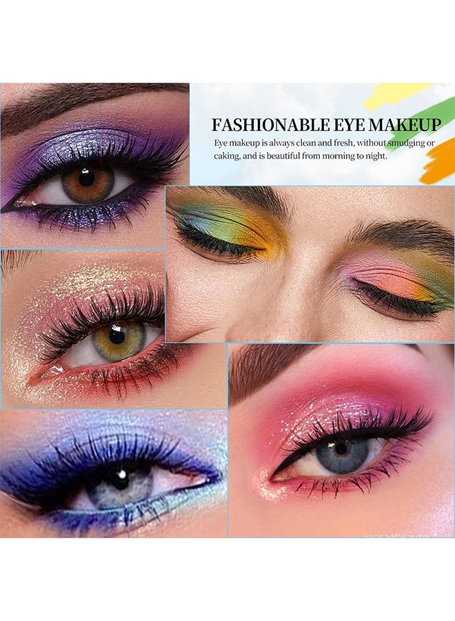 SHCOETY Nine Color Eyeshadow Palette, 9 Colors Green Eyeshadow Gemstone Shadow Palette Highly Pigmented Mattes Shimmers Smokey Glitter Cream Colorful Powder Long Lasting Waterproof Makeup Palette - Image 5